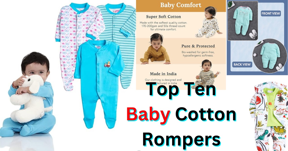 Baby Cotton Rompers